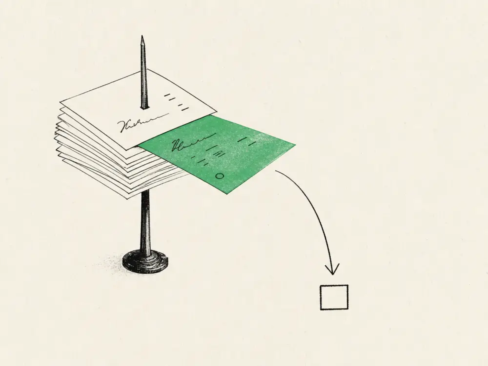 Hand-drawn editorial illustration accompanying the article titled Aesthetic Clinic Treatment Pages: Where the Bookings Leak.