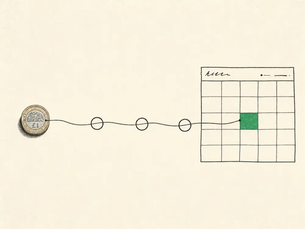Hand-drawn editorial illustration accompanying the article titled What Your Aesthetic Clinic's SEO Agency Should Be Doing.
